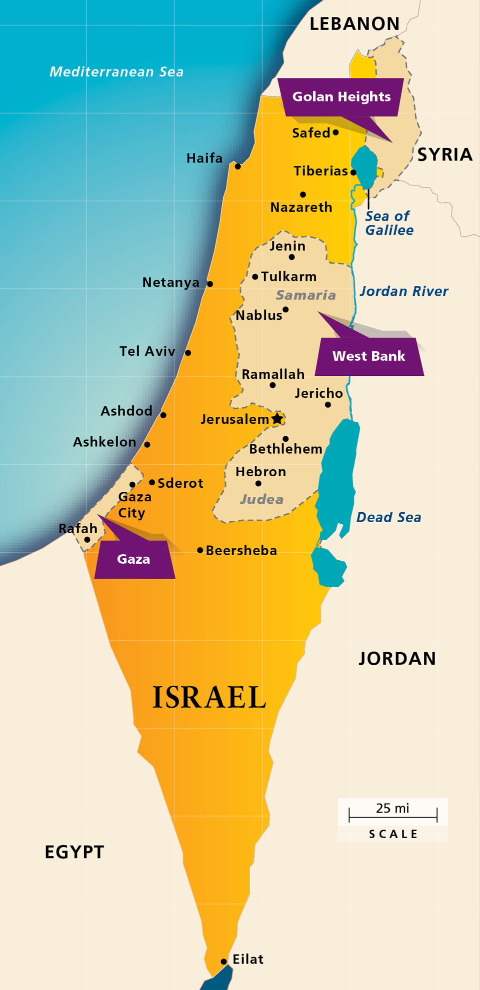 Izrael Maps 1 