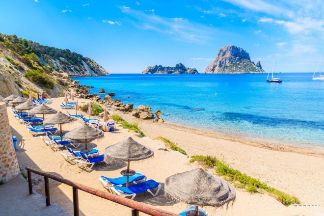 Cala d'Hort beach, Ibiza