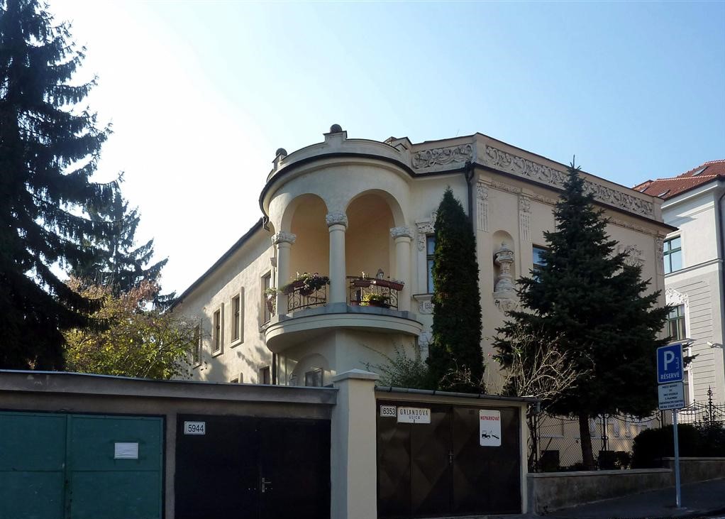 Vila rodiny Steinerovcov, Galandova