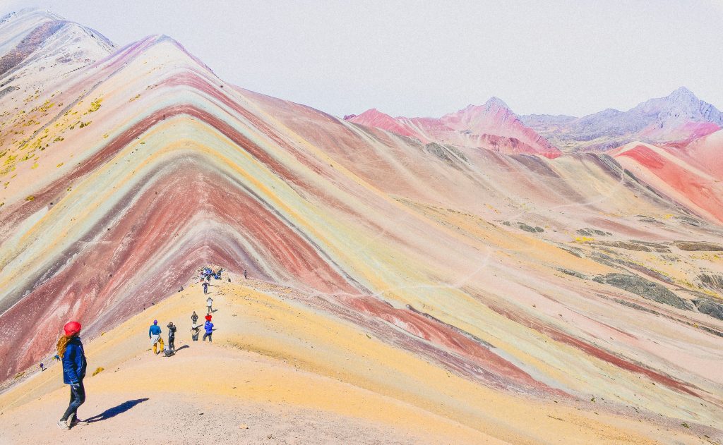 rainbow mountain, Peru