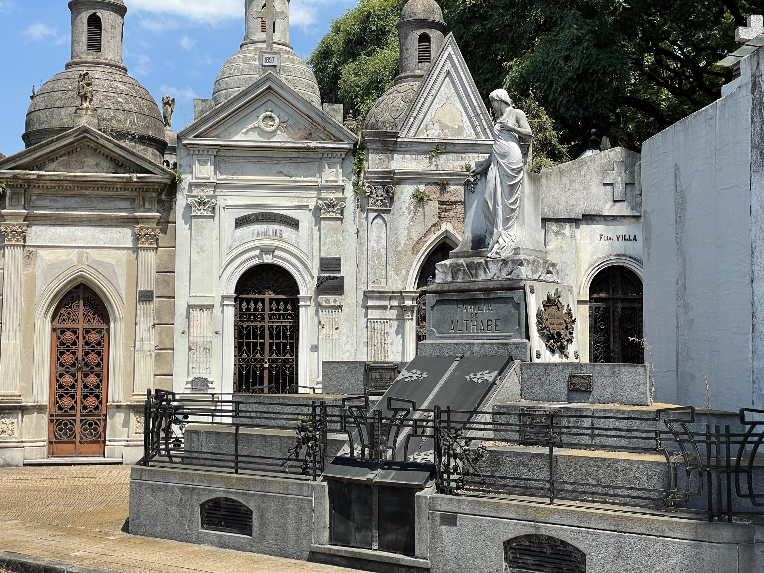 Buenos Aires_Chacarita cintorín