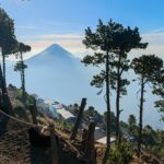 Guatemala, trek na vulkan