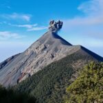 Guatemala, trek na vulkan