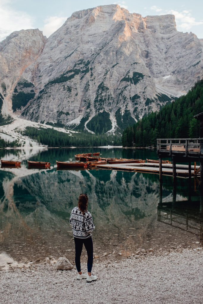 Dolomity, lago di braies