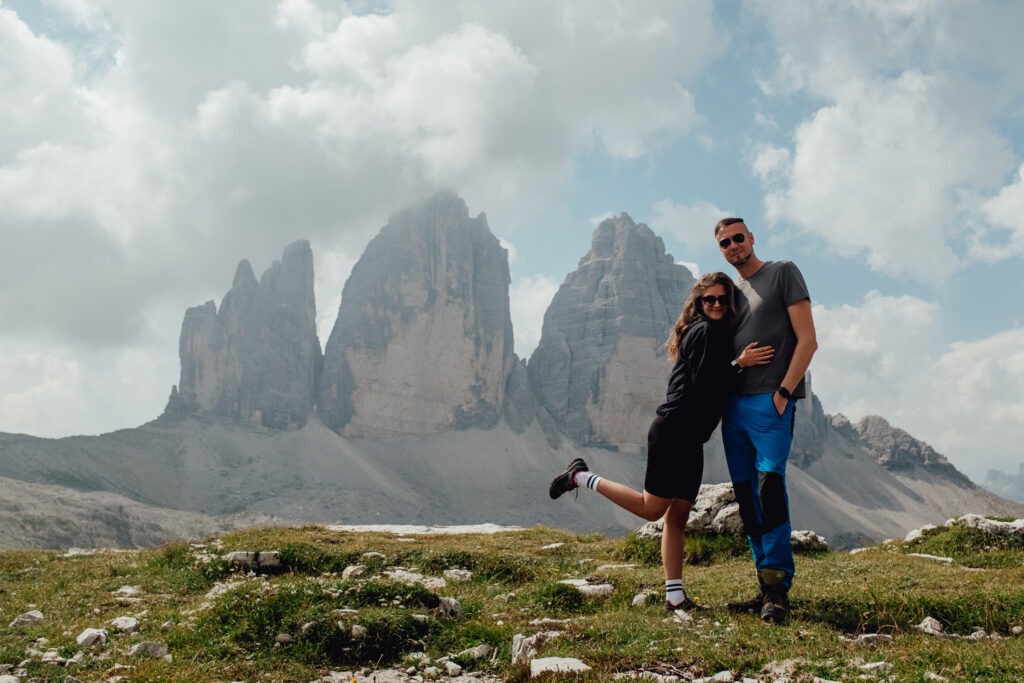 Dolomity, tre cime