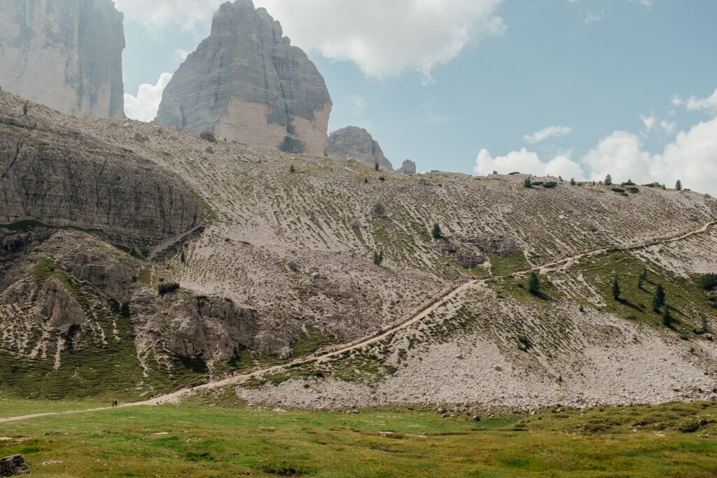 Dolomity, tre cime